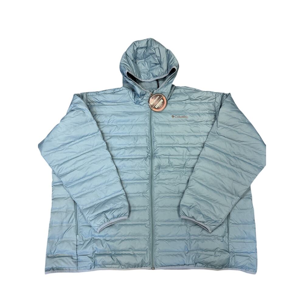 Columbia Sky Blue Puffer Jacket